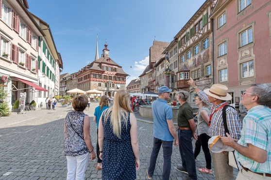 City tour in Stein am Rhein