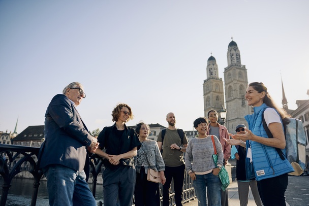 Zürcher Altstadt zu Fuss