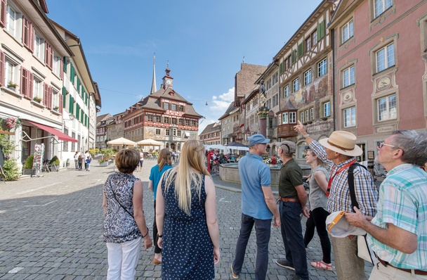 City tour in Stein am Rhein